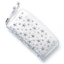 ジミーチュウ JIMMY CHOO ラウンドファスナー 長財...