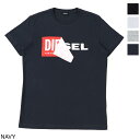 ディーゼル DIESEL クルーネック Tシャツ メンズ カ...