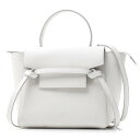 セリーヌ CELINE ハンドバッグ 2WAY ホワイト レ...