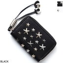 【アウトレット】ジミーチュウ JIMMY CHOO コインケース レディース プレゼント ギフト スター スタッズ ブラック nellie ltr black metallic mix NELLIE ネリー【返品送料無料】【ラッピング無料】【190724】