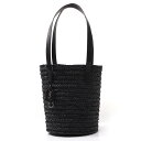 サンローランパリ SAINT LAURENT PARIS ショルダーバッグ バケツバッグ ブラック レディース 通勤 ギフト プレゼント 579518 gqthe 1000 PANIER【あす楽対応_関東】【返品送料無料】【ラッピング無料】