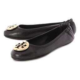 <strong>トリーバーチ</strong> TORY BURCH パンプス ブラック 50393 013 MINNIE TRAVEL BALLET【あす楽対応_関東】【返品送料無料】