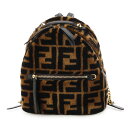 【9/27 9:59まで!3000円OFFクーポン対象】フェンディ FENDI バックパック ブラウン レディース 8bz038 a7st f0twl【あす楽対応_関東】【返品送料無料】【ラッピング無料】