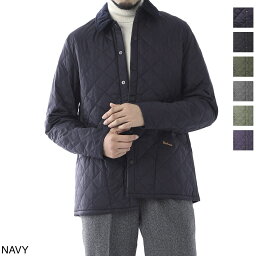 <strong>バブアー</strong> Barbour キルティングジャケット キルティングブルゾン mqu0240ny92 navy BARBOUR HERITAGE LIDDESDALE QUILT【返品送料無料】[2023AW]