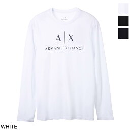 【4/1限定!当選確率1/2!MAX100%POINT BACK!※要エントリー】<strong>アルマーニ</strong>エクスチェンジ ARMANI EXCHANGE クルーネック 長袖Tシャツ メンズ 8nztch z8h4z 1100【あす楽対応_関東】【返品送料無料】【ラッピング無料】[2023AW]