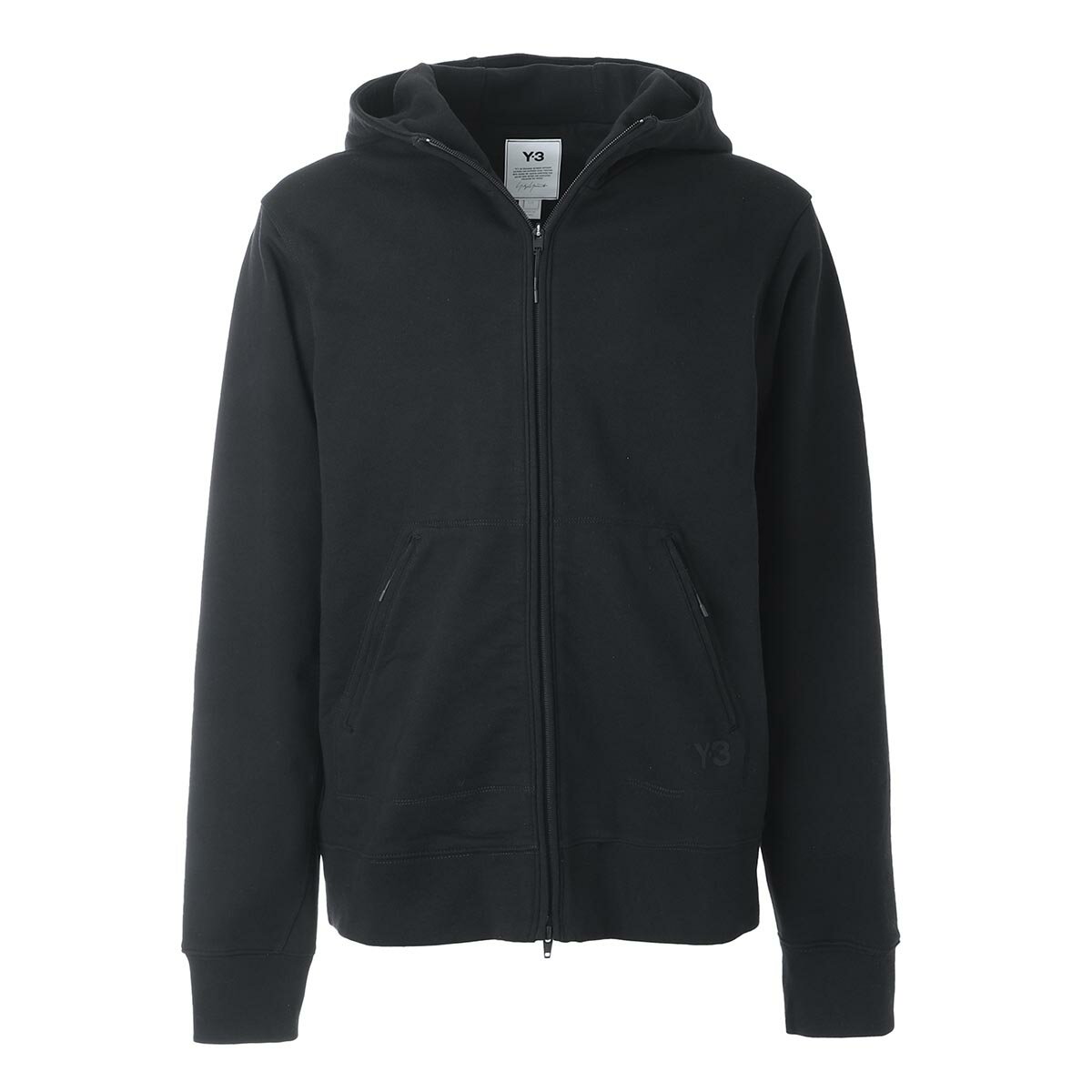 【アウトレット】ワイスリー Y-3 ジップアップパーカ ブラック メンズ hf2147 black M CLASSIC DWR TERRY HOODIE【あす楽対応_関東】【返品送料無料】【ラッピング無料】[2022AW]