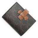 セリーヌ CELINE 2つ折り財布 小銭入れ付き ブラウン レディース 10h26 2db7 04lu【返品送料無料】【ラッピング無料】