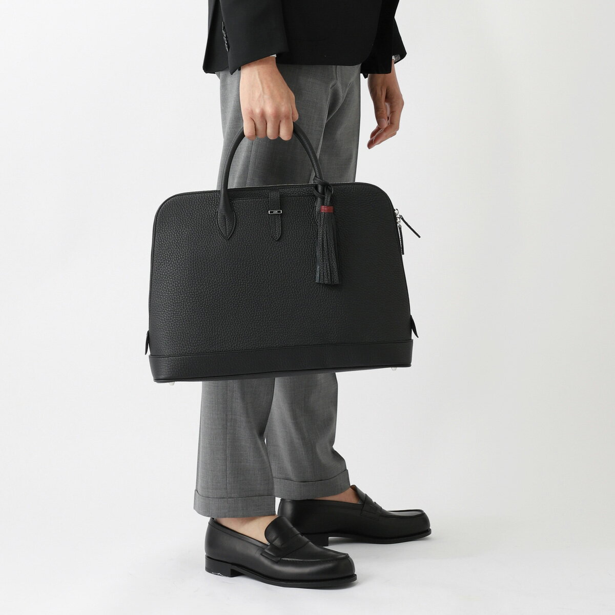 アカーテ ACATE ブリーフケース ブガッティバッグ ブラック メンズ act superiore black SUPERIORE【国内正規品】【返品送料無料】