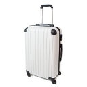 ショッピングスーツケース ABSスーツケース 約102L Lサイズ ホワイトKG000302CAA／金源リビング