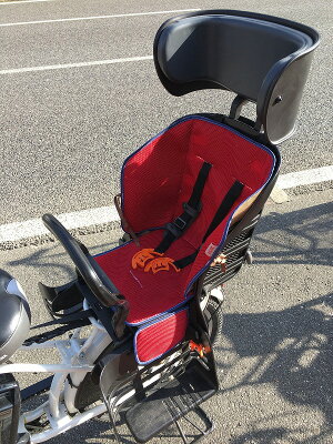 自転車リアチャイルドシート用メッシュシートお尻のやけど防止、つめたさもカバーして快適♪送料無料!!05P07Feb16