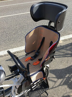 自転車リアチャイルドシート用メッシュシートお尻のやけど防止、つめたさもカバーして快適♪送料無料!!05P07Feb16