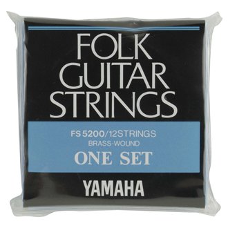 【在庫あり・代引以外メール便可能！】YAMAHA フォークギター弦 12弦ギター用（FS5200）