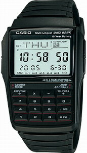 【送料無料】カシオ データバンク (DBC-32-1A) DATA BANK 10年電池モデル 腕時計 CASIO 日本未発売モデル　激安！58％オフ！　7月末までポイント5倍！13ヵ国語対応のマルチリンガルデータバンク！