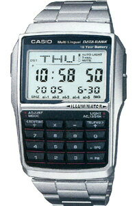 【送料無料】【CASIO】カシオ データバンク デジタル 腕時計 シルバー（DBC-32メ…...:mdcgift:10000098