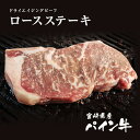 ドライエイジングビーフ 黒毛和牛 パイン牛 ロースステーキ200g 熟成肉