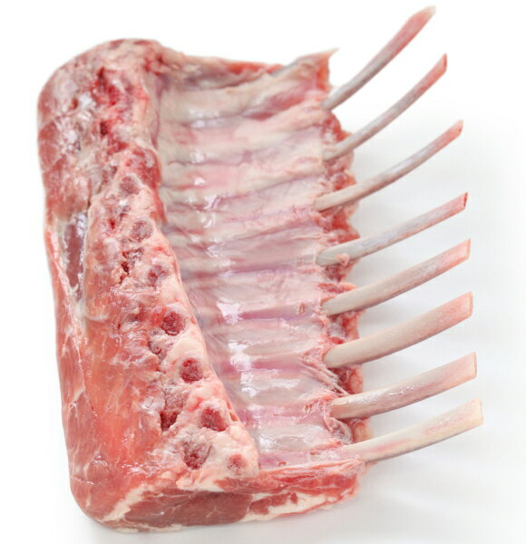 オーストラリア産 フレンチラムラック700g以上(仔羊骨付きロース）ラムラック ラムチョッ…...:meat-gen:10000808
