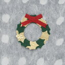 和紙パーツクリスマスリース