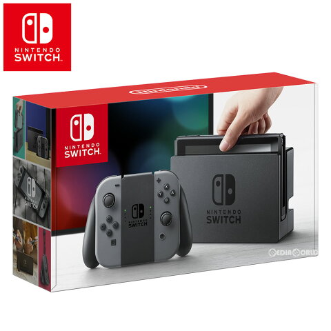 【新品即納】【正規流通品】[本体][Switch]Nintendo Switch(ニンテンドースイッチ) Joy-Con(L)/(R) グレー(HAC-S-KAAAA)(20170303)