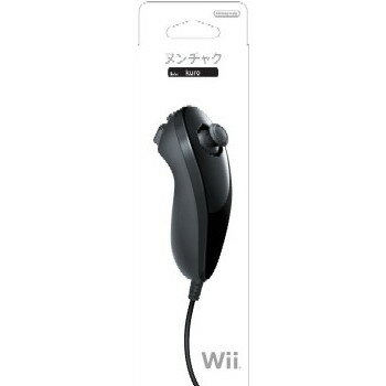 【中古】[ACC][Wii]Wiiヌンチャク クロ(Wii/Wii U用) 任天堂(RVL-A-FK)(20090801)