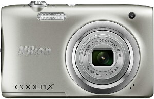 Nikon デジタルカメラ COOLPIX A100 光学5倍 2005万画素 シルバー A100SL ‼
