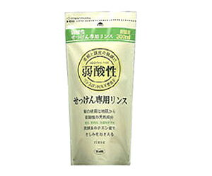 【ミヨシ石鹸】無添加せっけん専用リンス詰替用　300ml☆日用品 ※お取り寄せ商品