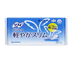 【ユニ・チャーム】ソフィボディフィット軽やかスリム羽つき　30枚☆日用品※お取り寄せ商品