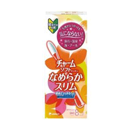 ★送料無料サービス商品【ユニ・チャーム】チャームなめらかスリムタンポン8本入×6個☆日用品 ※お取り寄せ商品