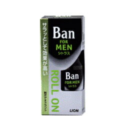 【ライオン】BAN ロールオン（男性用） 30ml