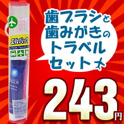 なんと！あの【ライオン】ハミガキのエルパック「トラベルセット」が数量限定で激安243円！