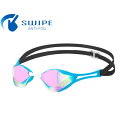 水中ゴーグル BladeF ZERO view v128sam amp 水中メガネ くもり止め スワイプアンチフォグ swip 女性用 レディース 男性用 メンズ プール 競泳 水泳 水中メガネ スイミングゴーグル フィットネス ミラー加工 新型サイドアーム ブレ防止