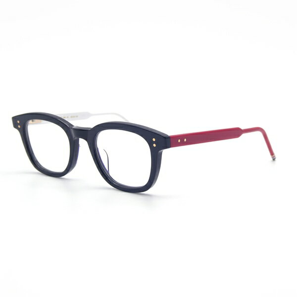 THOM BROWNE（トムブラウン）　UEO921A-G0002-964-48 shiny navy red and white