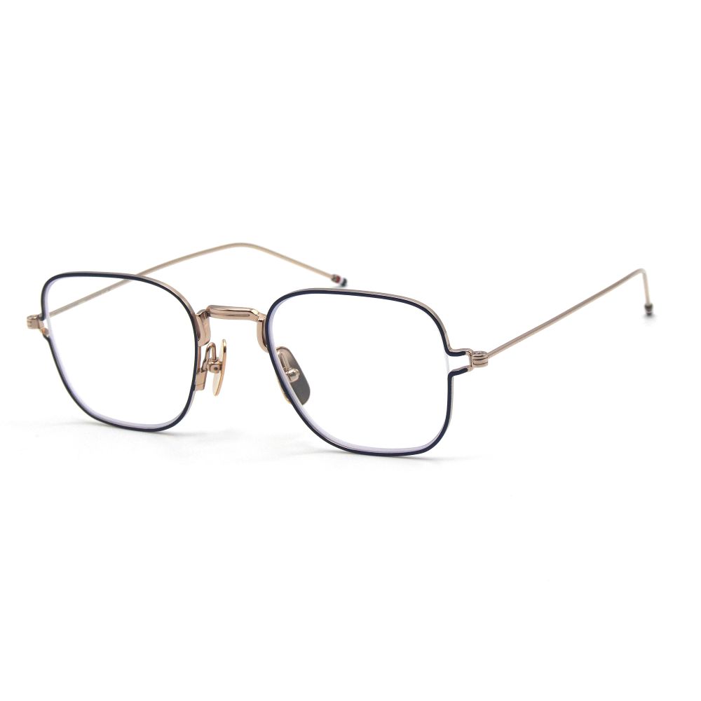 THOM BROWNE（トムブラウン）　UEO116A-415-49　Navy-12K Gold