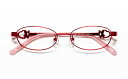【送料無料】メガネ度付き/度なし JILL STUART NY ジル スチュアート ニューヨーク 04-0001 3RDレッド【薄型レンズ追加料金0円】(メガネケース・メガネ拭き付) メガネ/めがね/眼鏡 【子供用/小さいサイズ】【RCP】