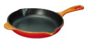 日本仕様錆止め済み ルクルーゼ(Le Creuset) 鍋 販売 通販 楽天 業務用 送料無料 3-0047-0602【ル・クルーゼ　スキレット20124−20　オレンジ　IH対応 【業務用】【送料無料】【日本仕様錆止め済み ルクルーゼ[Le Creuset] 鍋 】【 調理器具 厨房用品 厨房機器 プロ 愛用 販売 なら 名調 】