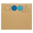 クロッキーブック 白クロッキー紙 SS-02 ブルー 1冊 マルマン
