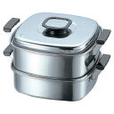 【 角蒸し器 2段 PE 29cm PE 】 【 厨房器具 製菓道具 おしゃれ 飲食店 】【 業務用蒸し器業務用スチーマーおすすめ販売厨房用品蒸し器便利人気蒸し器 】