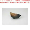 和食器 黒備前吹き 民窯21cm三角鉢 35H042-22 まごころ第35集 【キャンセル/返品不可】