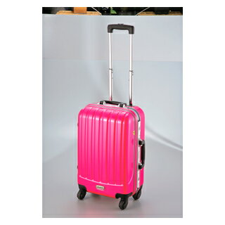 パール金属 　トラベルスーツケース［TSAロック付きハードフレームタイプ］〈S〉［ピンク］MT-356 【送料無料】