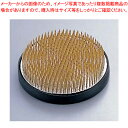 【まとめ買い10個セット品】 花器保護具付特製剣山 丸(ゴムリング付) 大