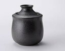 和食器 ト279-707 黒結晶酒ポット(大)