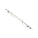 【まとめ買い10個セット品】ゼブラ シャープペンシル デルガード0.5mm ホワイト【 店舗什器 小物 ディスプレー 文具 消耗品 店舗備品 】