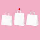 【まとめ買い10個セット品】 平ひも ローコストタイプ 白無地 26×10×31 50枚【店舗備品 包装紙 ラッピング 袋 ディスプレー店舗】