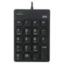 【まとめ買い10個セット品】USBテンキー NT-18UH2BK ブラック 1個 サンワサプライ【開業プロ】