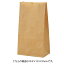 【まとめ買い10個セット品】 茶無地 19.5×12.5×35 500枚【店舗備品 包装紙 ラッピング 袋 ディスプレー店舗】