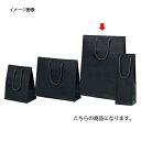 手提げ紙袋 カラークラフト袋 黒 33×10×45cm 10枚【 ラッピング用品 包装 ラッピング袋 紙袋 ペーパーバッグ 中身が見えにくい 無地 クラフト袋 手提げ袋 手提げ紙袋 消耗品 業務用 】