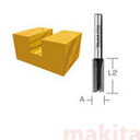 【 マキタ 電動工具 部品 パーツ オプション 】 ストレートビット 2枚刃幅12mm 軸径6mm【D-08171】ルーター トリマー用 【 DIY 作業用 工具 プロ 愛用 】 【 電動工具 関連品 】 メイチョー