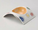 和食器 ミ054-107 風船水玉アーチ型小付 【メイチョー】
