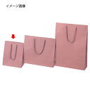 カラー手提げ紙袋 あずき 20×12×25 100枚【 ラッピング用品 ラッピングシリーズ バレンタイン・イースター・入学 カラー手提げ紙袋 】【店舗什器 小物 ディスプレー ギフト ラッピング 包装紙 袋 消耗品 店舗備品】【メイチョー】