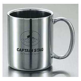 パール金属　パラオダブルステンマグカップ310mlM-1250CAPTAIN STAG アウトドア用品 販売 通販 楽天 業務用