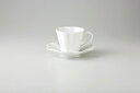 【まとめ買い10個セット品】和食器 ホワイト 花弁コーヒーC/S 35M485-03 まごころ第35集 【キャンセル/返品不可】【厨房館】